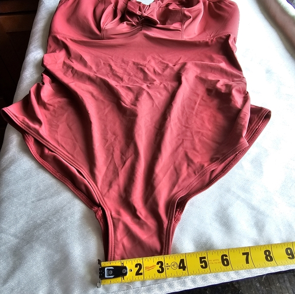 Cache Coeur Underwired Maternity Swimsuit Monaco terracotta Sz 40G/H(4D-5D) - Picture 7 of 11